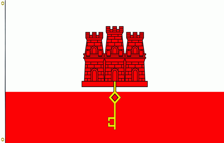 Gibraltar 1 gibralter flag
