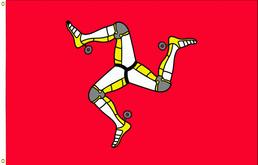 Isle of Man 1 isle of man flag