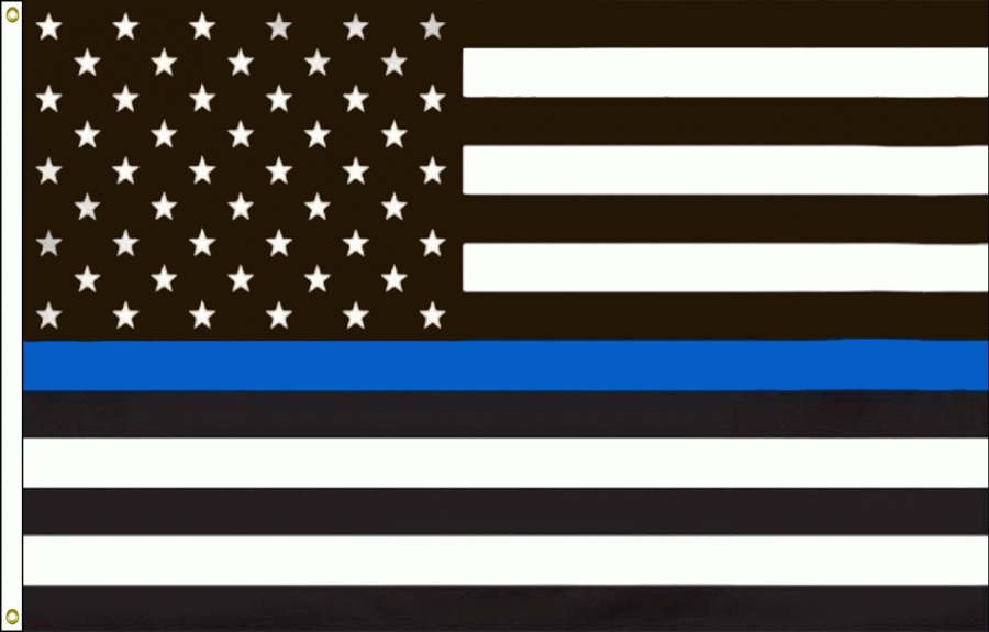 USA Thin Blue Line 1 usa thin blue line