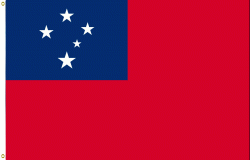 western samoa flag